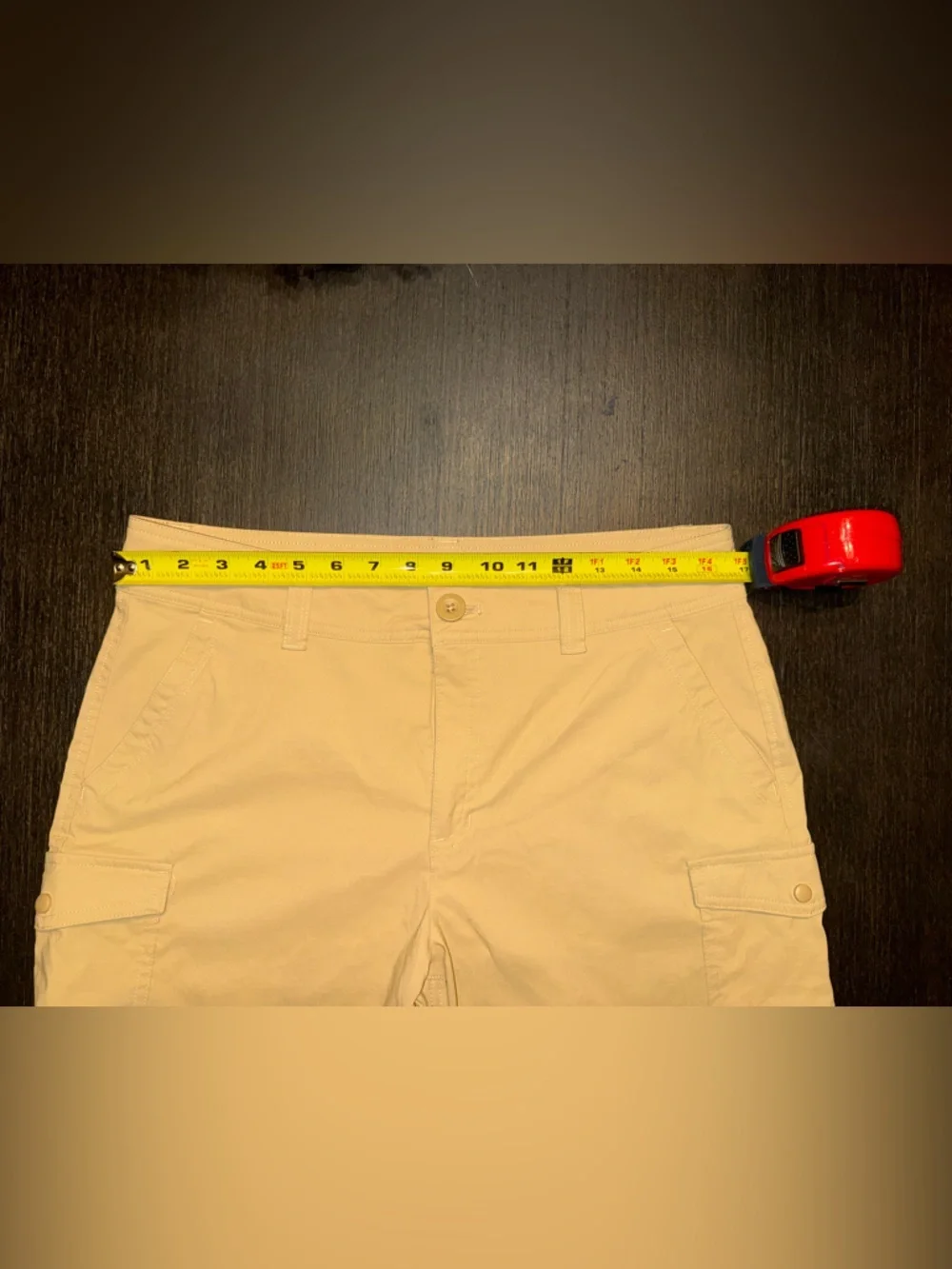 Eddie Bauer Women's Olive Green Cargo Shorts